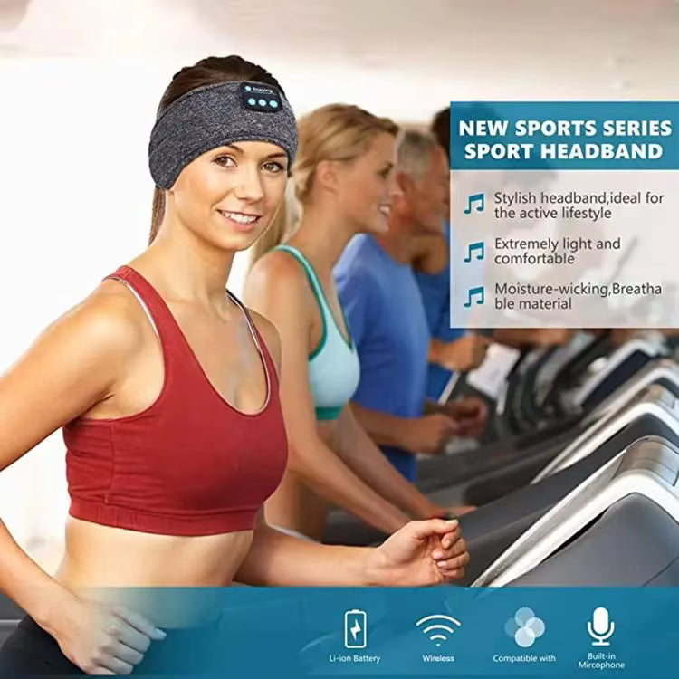 Wireless Headband – Bluetooth Music for Sleep & Sports